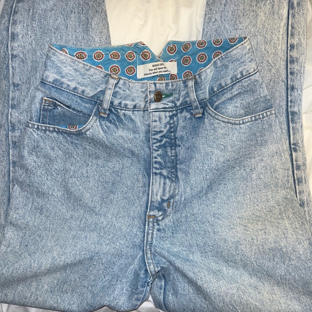 vintage 80s bongo jeans
